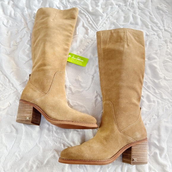 Sam Edelman Soyer Tall Boots Size 8 New - Picture 3 of 11